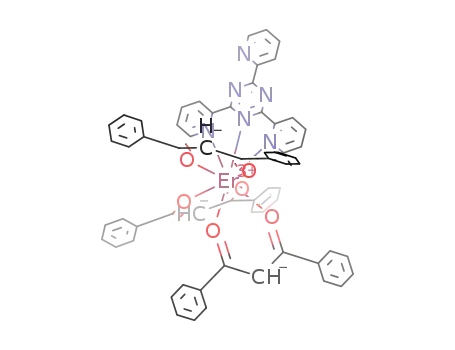 Er(dibenzoylmethane)3(2,4,6-tri(2-pyridyl)-1,3,5-triazine)