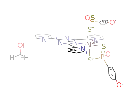 [Ni(MeOpdt)2(2,4,6-tris(2-pyridyl)-1,3,5-triazine)]*MeOH
