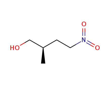 Molecular Structure of 1022985-41-6 ((R)-2-methyl-4-nitrobutan-1-ol)