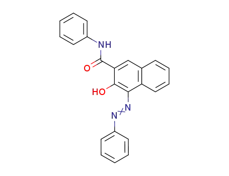 2-Naphthalenecarboxamide,3-hydroxy-N-phenyl-4-(2-phenyldiazenyl)-