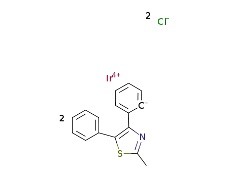 [Ir(cyclometallated 4,5-diphenyl-2-methyl-thiazole)2Cl2]