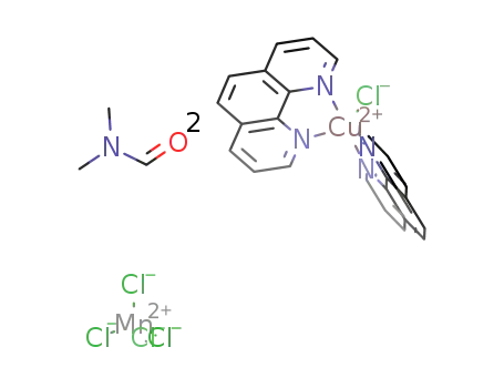 [Cu(1,10-phenanthroline)2Cl]2[MnCl4]*DMF