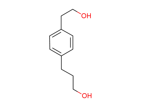 Molecular Structure of 143260-83-7 (3-[4-(2-HYDROXY-ETHYL)-PHENYL]-PROPAN-1-OL)