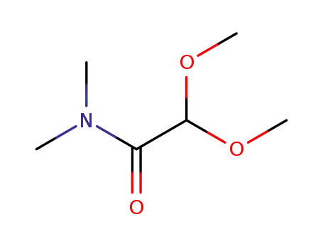 Molecular Structure of 25408-61-1 (N,N-DIMETHYL-2,2-DIMETHOXY ACETAMIDE)