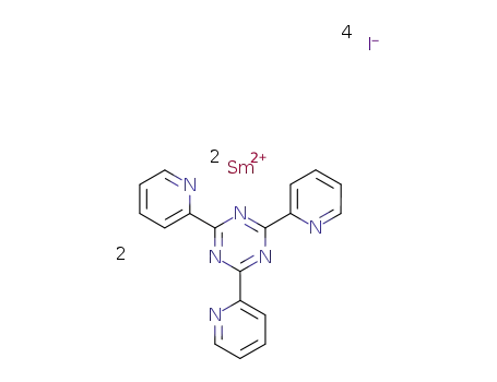 Sm2(2,4,6-tris(2-pyridyl)-1,3,5-triazine-2,4,6-tris(2-pyridyl)-1,3,5-triazine)I4