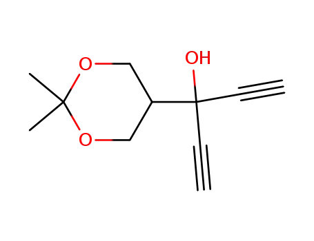 3-(2,2-dimethyl-[1,3]dioxan-5-yl)-penta-1,4-diyn-3-ol