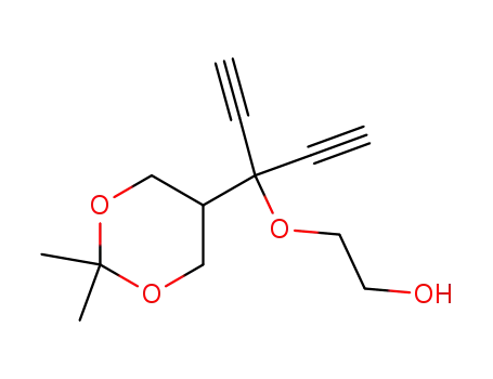 2-[1-(2,2-dimethyl-[1,3]dioxan-5-yl)-1-ethynyl-prop-2-ynyloxy]-ethanol