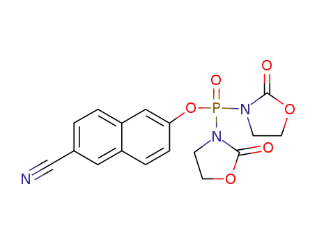 6-cyanonaphthalen-2-yl bis(2-oxo-3-oxazolidinyl)phosphoramide