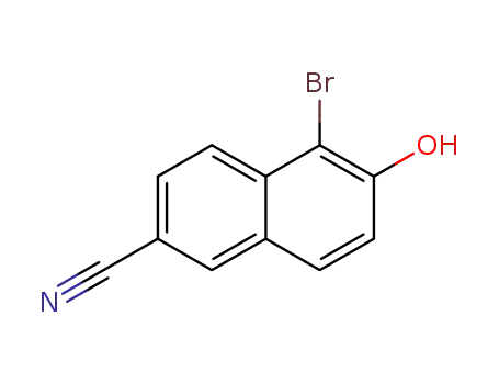 5-bromo-6-hydroxy-2-naphthonitrile