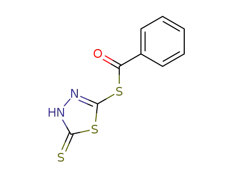 BENZENECARBOTHIOICACID,S-(4,5-DIHYDRO-5-THIOXO-1,3,4-THIADI-AZOL-2-YL) ESTER