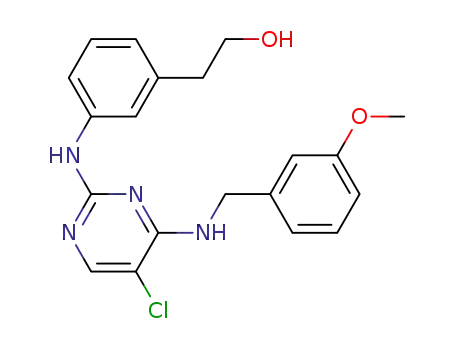 2-[3-({5-Chloro-4-[(3-methoxybenzyl)amino]pyrimidin-2-yl}amino)phenyl]ethanol