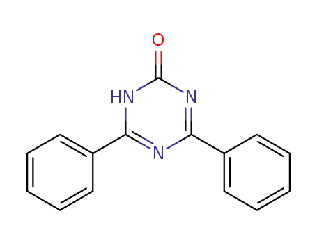 Molecular Structure of 1917-44-8 (1,3,5-Triazin-2(1H)-one, 4,6-diphenyl-)