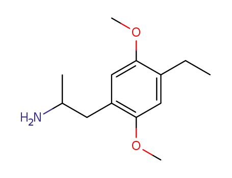 Molecular Structure of 22004-32-6 (2,5-DIMETHOXY-4-ETHYLAMPHETAMIN)