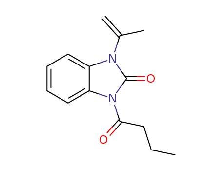 1-butyryl-3-(prop-1-en-2-yl)-1H-benzo[d]imidazol-2(3H)-one
