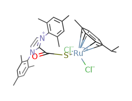 [RuCl2(p-cymene)(SOCCN(Mes)CH=CHN(Mes))]