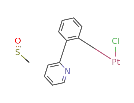 [Pt(κ2-C,N-2-phenylpyridine)(dimethyl sulfoxide)Cl]