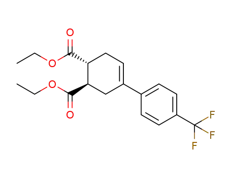 (trans)-diethyl 4-(4-trifluoromethylphenyl)-4-cyclohexene-1,2-dicarboxylate