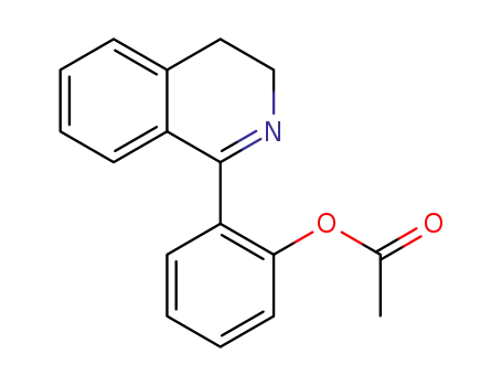 2-(3,4-dihydroisoquinolin-1-yl)phenyl acetate