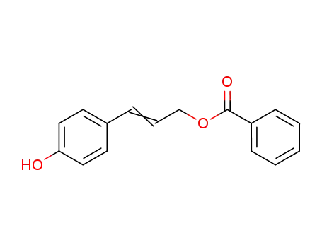 Molecular Structure of 189230-69-1 (Phenol, 4-[3-(benzoyloxy)-1-propenyl]-)