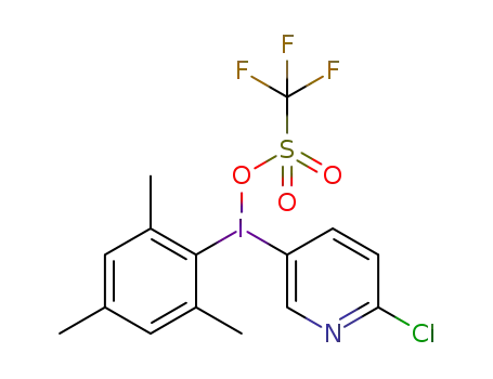 (6-chloropyridin-3-yl)(mesityl)iodonium triflate