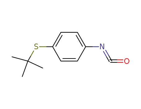 4-(t-butylmercapto)phenyl isocyanate
