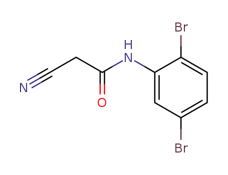 N-(2,5-dibromophenyl)-2-cyanoacetamide