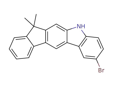 7-bromo-12,12-dimethyl-10,12-dihydro-10-azaindeno[2,1-b]fluorene