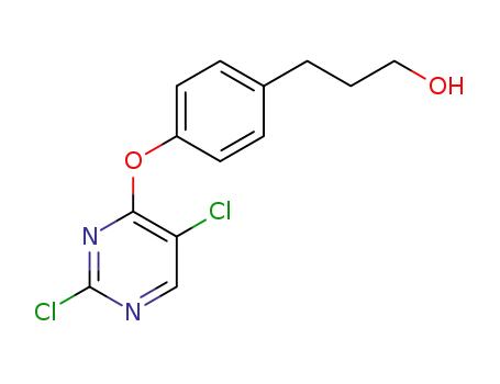 3-(4-((2,5-dichloropyrimidin-4-yl)oxy)phenyl)propan-1-ol