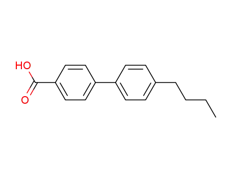 Molecular Structure of 59662-46-3 (4-(4-N-BUTYLPHENYL)BENZOIC ACID)