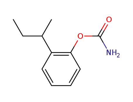 Molecular Structure of 61005-12-7 (o-sec-Butylphenyl=carbamate)