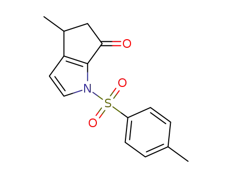 4-methyl-1-tosyl-4,5-dihydrocyclopenta[b]pyrrol-6-one