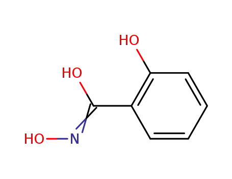 Molecular Structure of 89-73-6 (Salicylhydroxamic acid)