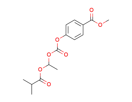 1-({[(4-methoxycarbonylphenyl)oxy]carbonyl}oxy)ethyl 2-methylpropanoate