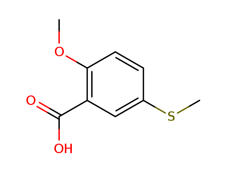 Benzoic acid,2-methoxy-5-(methylthio)-
