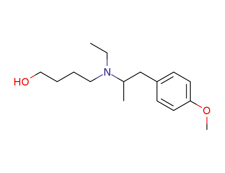 4-(ethyl [2-(4-methoxyphenyl)-1-methylethyl]amino)butan-1-ol