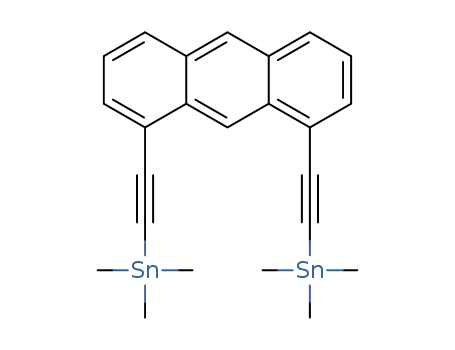 1,8-bis[(trimethylstannyl)ethynyl]anthracene