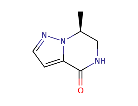 (7S)-7-methyl-6,7-dihydropyrazolo[1,5-a]pyrazine-4 (5H)-one