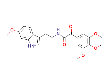 N-(2-(6-methoxy-1H-indol-3-yl)ethyl)-2-(3,4,5-trimethoxyphenyl)-2-oxoacetamide