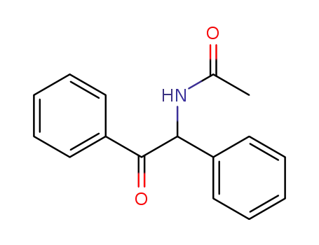 Molecular Structure of 3893-31-0 (Acetamide, N-(2-oxo-1,2-diphenylethyl)-)