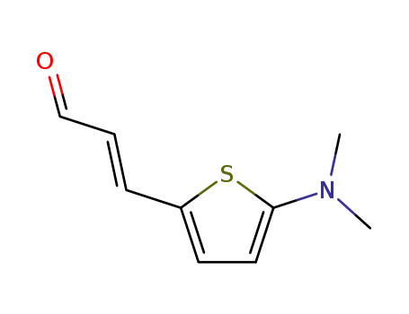 (E)-3-(5-(dimethylamino)thiophen-2-yl)acrylaldehyde