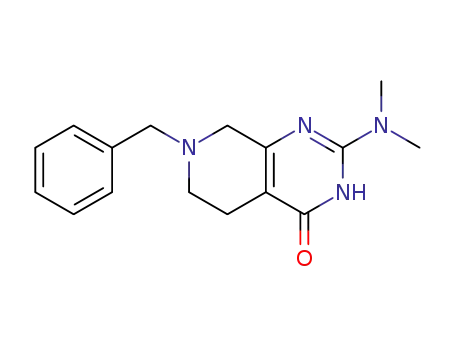 7-benzyl-2-(dimethylamino)-5,6,7,8-tetrahydropyrido[3,4-d]pyrimidin-4(3H)-one