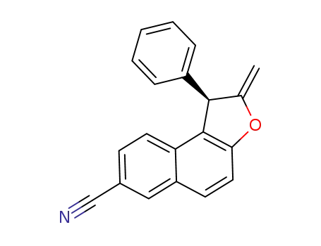 (R)-2-methylene-1-phenyl-1,2-dihydronaphtho[2,1-b]furan-7-carbonitrile