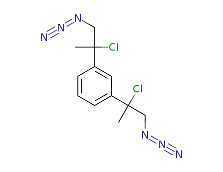 1,3-bis(1-azido-2-chloropropan-2-yl)benzene