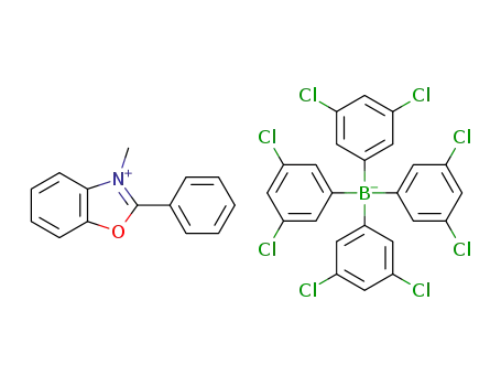 N-methyl-2-phenylbenzoxazolium tetra(3,5-dichlorophenyl)borate