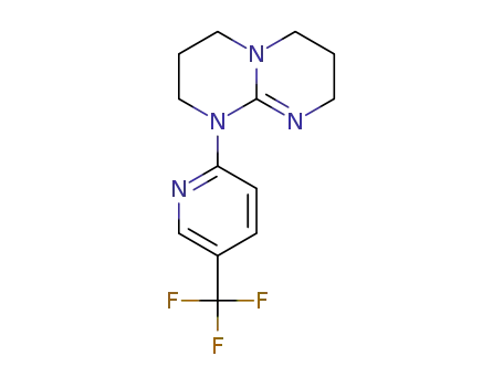 1-(5-(trifluoromethyl)pyridin-2-yl)-2,3,4,6,7,8-hexahydro-pyrimido-[1,2-a]pyrimidine