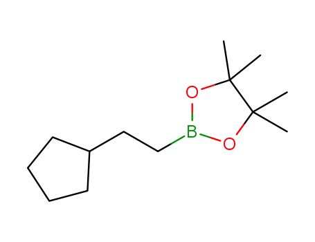 2-(2-cyclopentylethyl)-4,4,5,5-tetramethyl-1,3,2-dioxaborolane