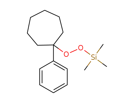 trimethyl((1-phenylcycloheptyl)peroxy)silane