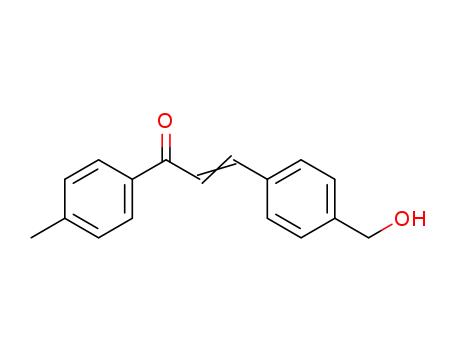 3-(4-(hydroxymethyl)phenyl)-1-(p-tolyl)prop-2-en-1-one