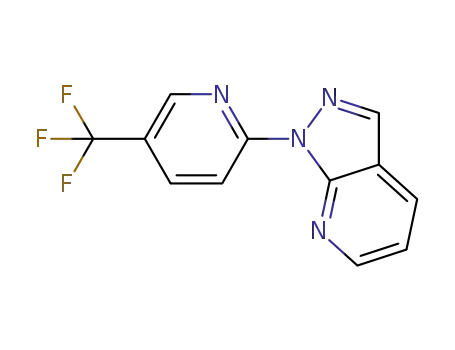 1-(4-(trifluoromethyl)pyridin-2-yl)-1H-pyrazolo[3,4-b]pyridine