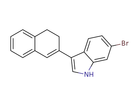 6-bromo-3-(3,4-dihydronaphthalen-2-yl)-1H-indole